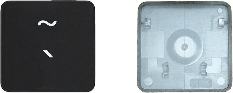 GRMTRV Replacement Individual Key Cap Hinge for MacBook Air 13'' 15'' M3 M4 A3113 A3114 A3240 A3241, 14'' 16'' Pro/Max M4 A3185 A3186 A3401 A3112 A3403 2024-2025 (Grave/Tilde/Squiggle) - Image 2